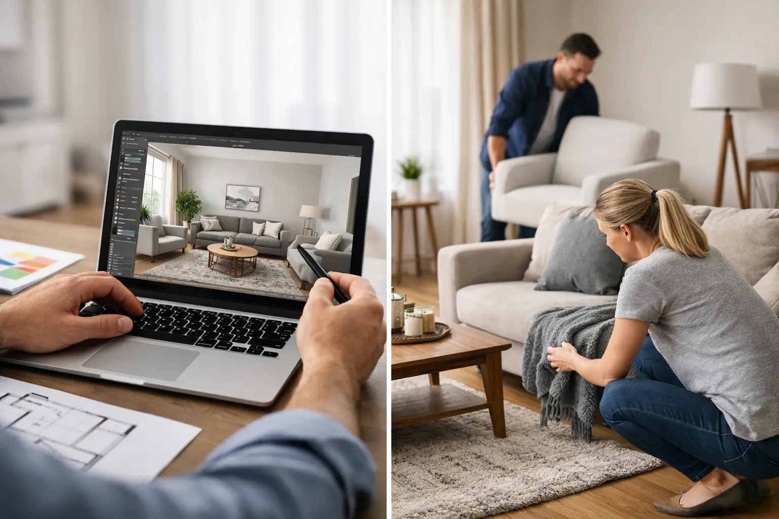 Virtual Staging vs Physical Staging: Which Works?