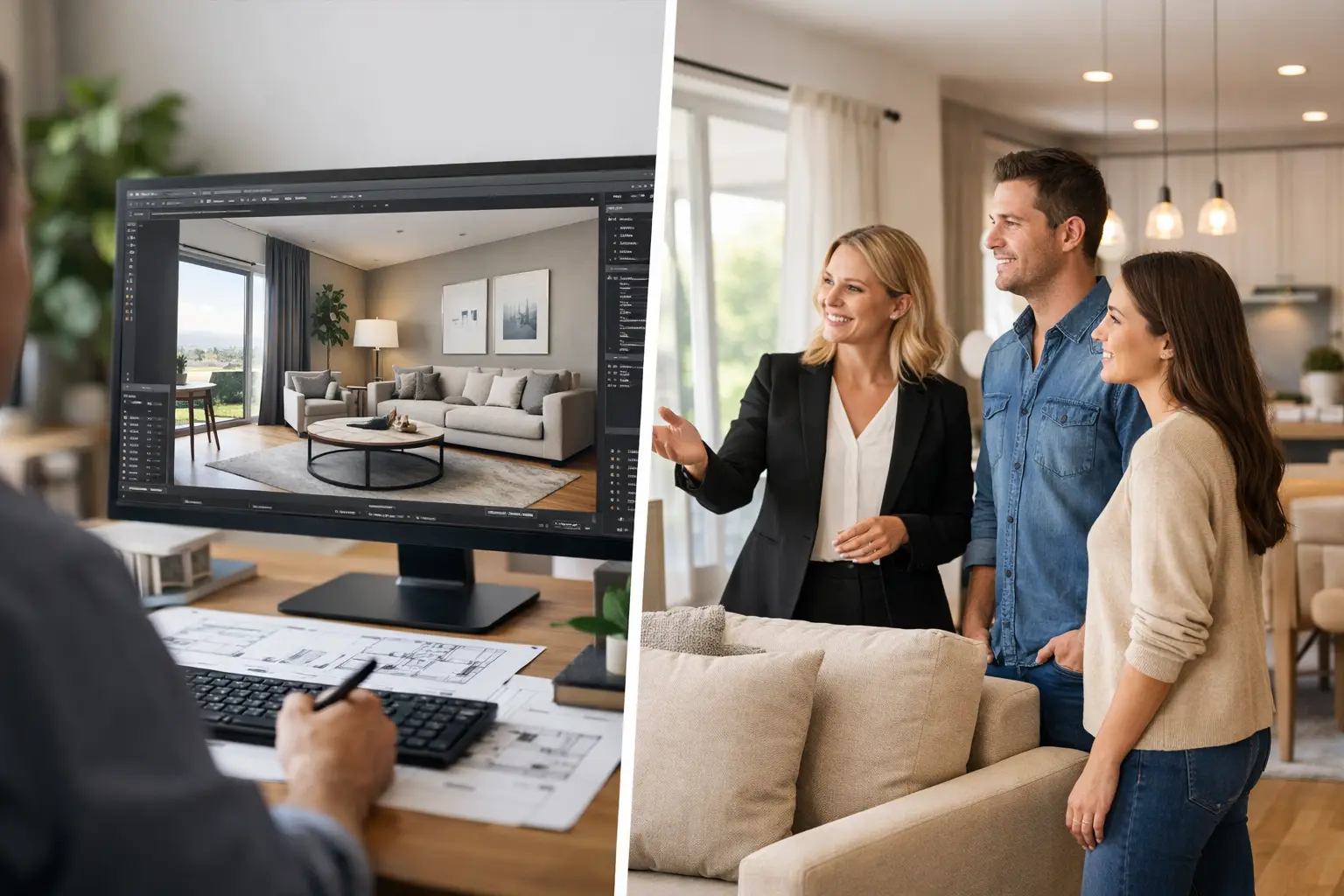 CGI Interiors Versus Show Homes - Which Works?